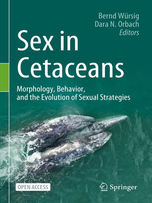 Title details for Sex in Cetaceans by Bernd Würsig - Available